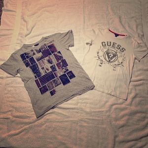 2 Large Guess shirts for boys